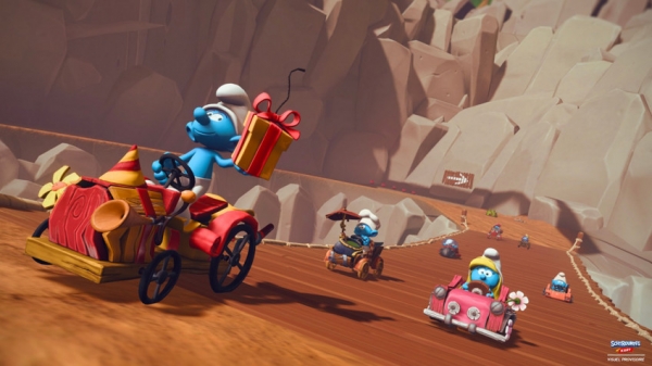 Создатели V-Rally и Test Drive Unlimited работают над Smurfs Kart